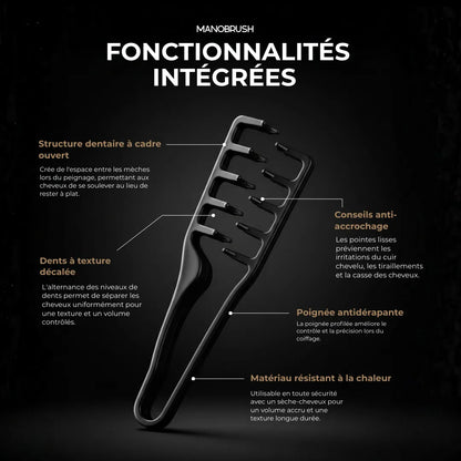 MagicBrush™ - Peigne à cheveux
