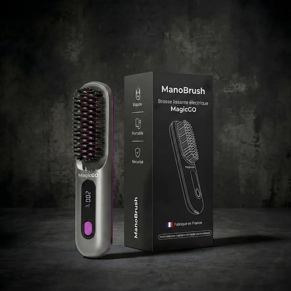 MagicGo™ - Brosse cheveux lissante