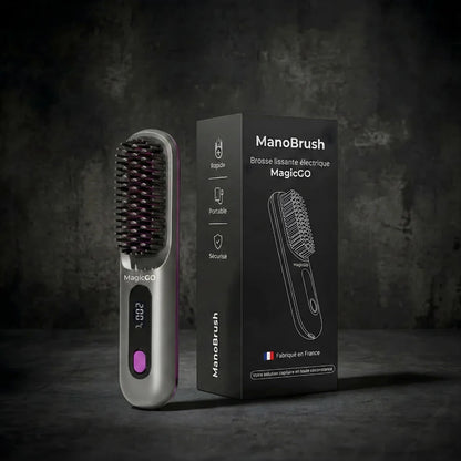 MagicGo™ - Brosse cheveux lissante