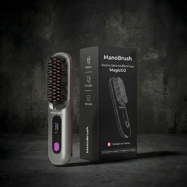 MagicGo™ - Brosse cheveux lissante