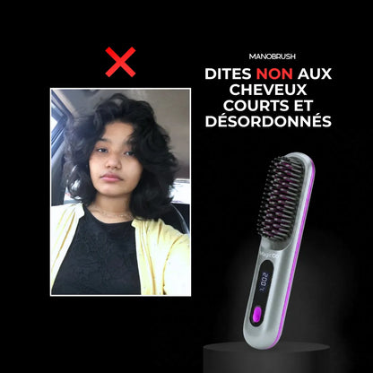 MagicGo™ - Brosse cheveux lissante