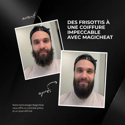 MagicHeat™ - Glättbürste für Bart und Haare