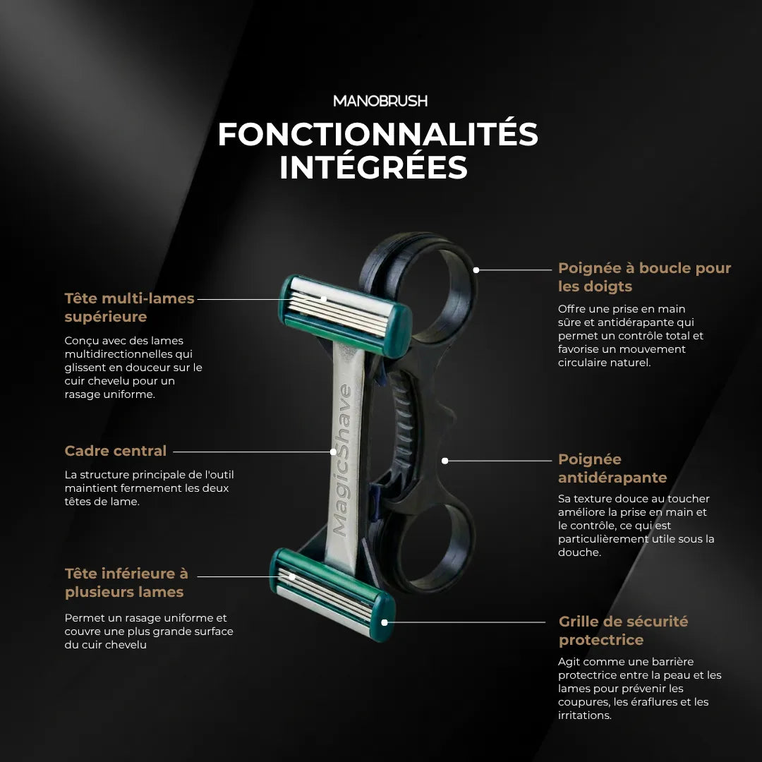 MagicFade™ - Fade Comb