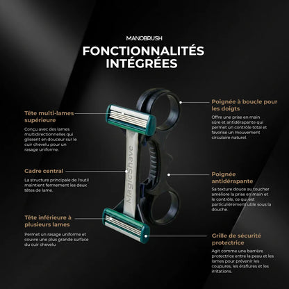 MagicFade™ - Fade Comb